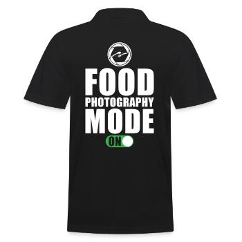 Dicton du photographe culinaire - Polo Homme - noir - Dos - Kai (181cm)