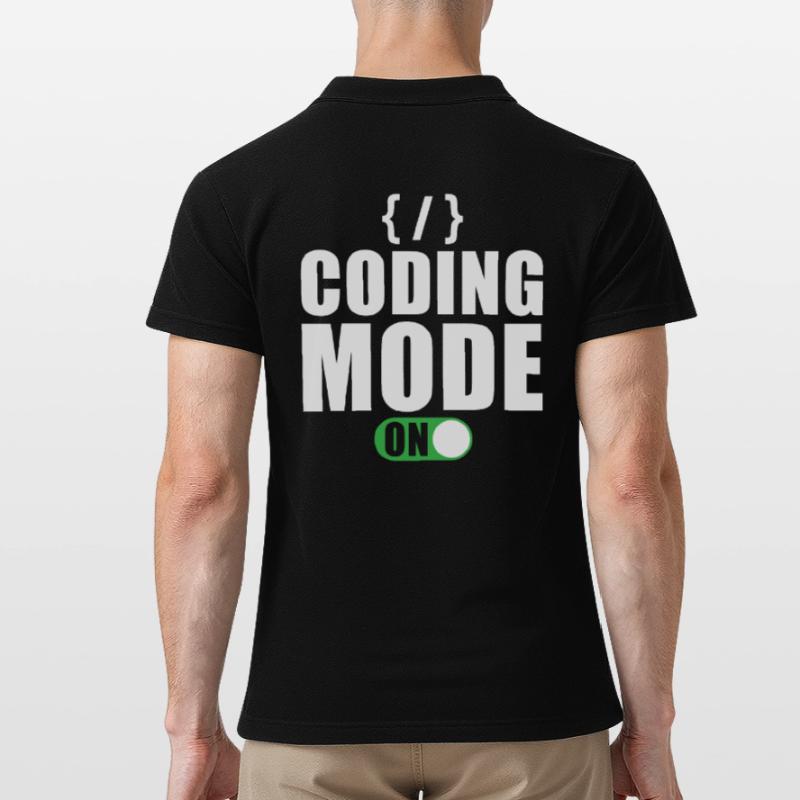 Cadeau de programmeur développeur codeur Polo Homme