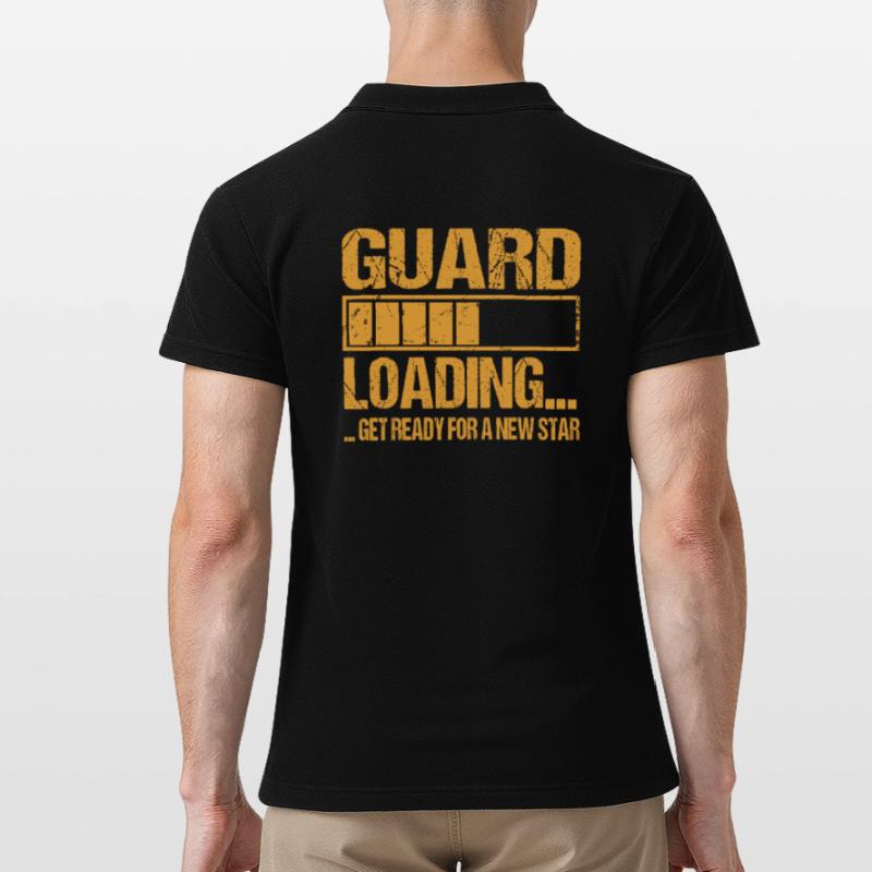 Security guard loading security guard training Men's Polo Shirt