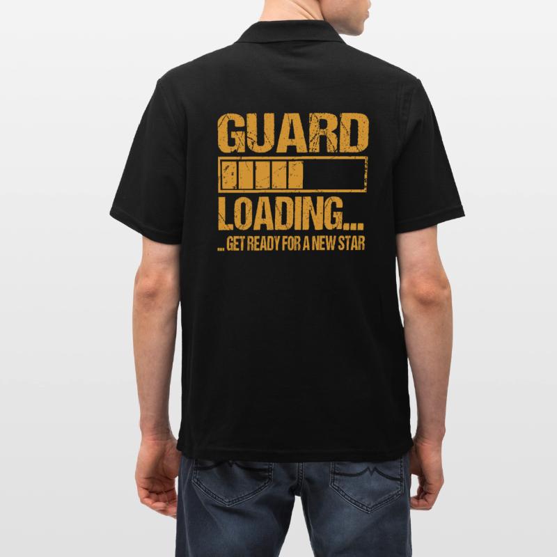 Security guard loading security guard training Men's Polo Shirt