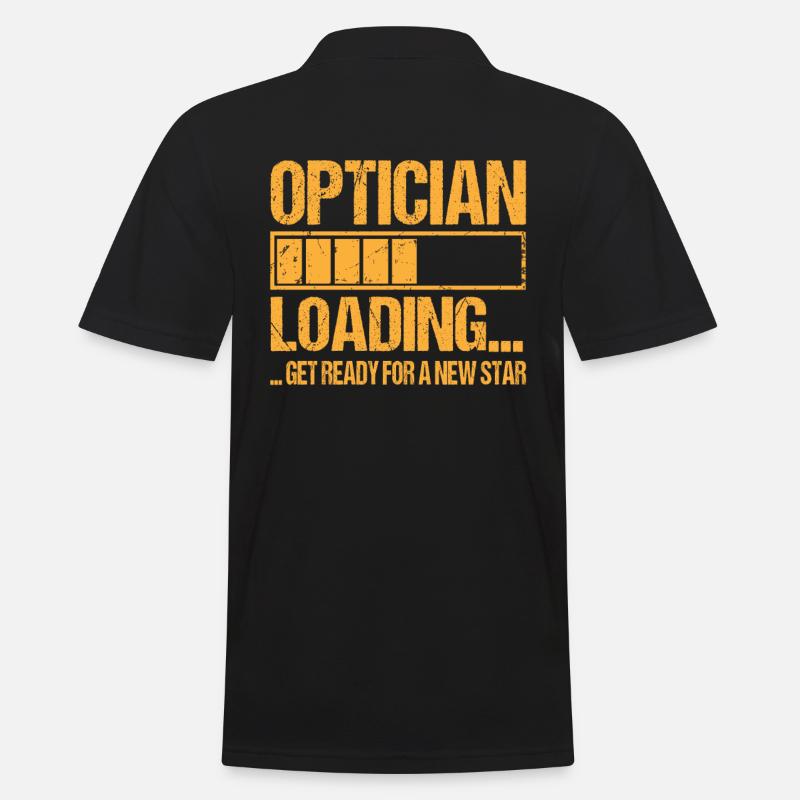 Optician loading Optician training - Men's Polo Shirt - black
