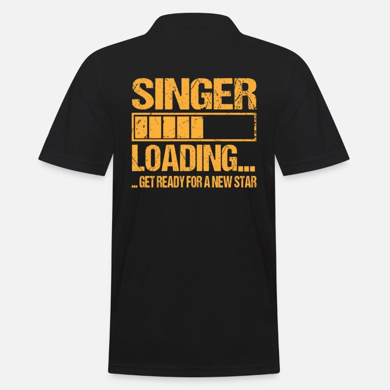 Singer loading Singer Training - Men's Polo Shirt - black