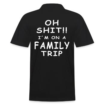 Famille - Polo Homme - noir - Dos - Kai (181cm)