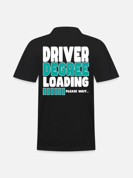 Driver invites training - Men's Polo Shirt - black