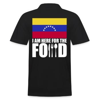 Souvenir de voyage de vacances au Venezuela - Polo Homme - noir - Dos - Kai (181cm)