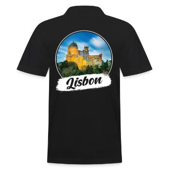 Souvenir de Lisbonne - Polo Homme - noir - Dos - Kai (181cm)