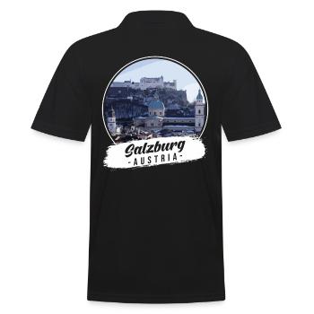 Souvenir des îles Vierges britanniques - Polo Homme - noir - Dos - Kai (181cm)