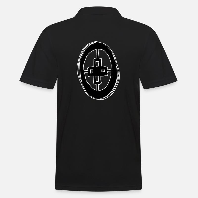 Egypte Ancienne Symbol Intelligence - Polo Homme - noir