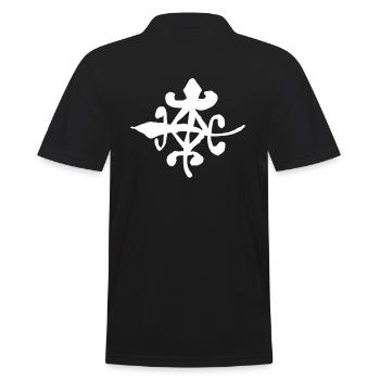 Egypte Ancien Symbole Unité - Polo Homme - noir - Dos - Kai (181cm)