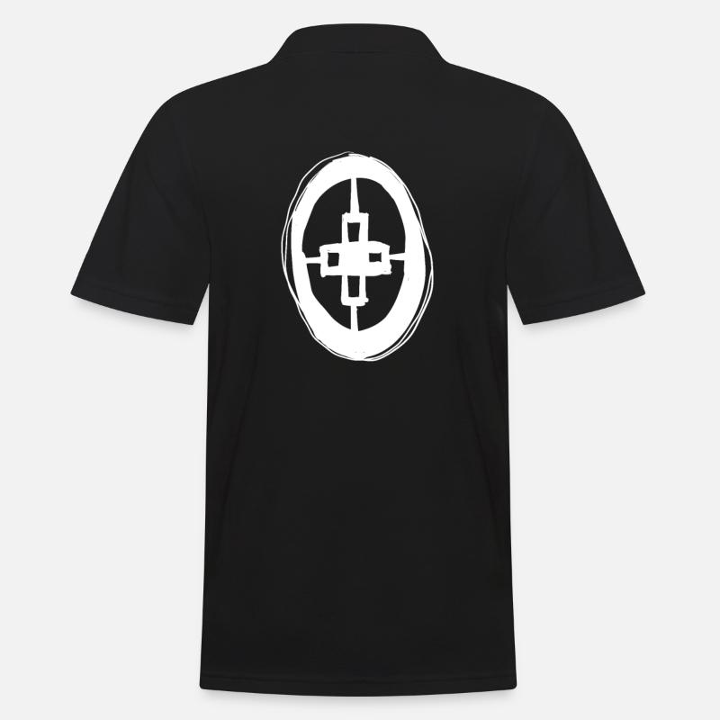 Egypte Ancienne Symbol Intelligence - Polo Homme - noir