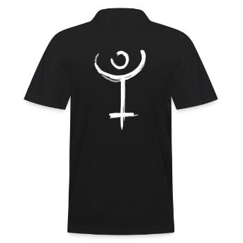 Symbole d’astrologie de Pluton - Polo Homme - noir - Dos - Kai (181cm)