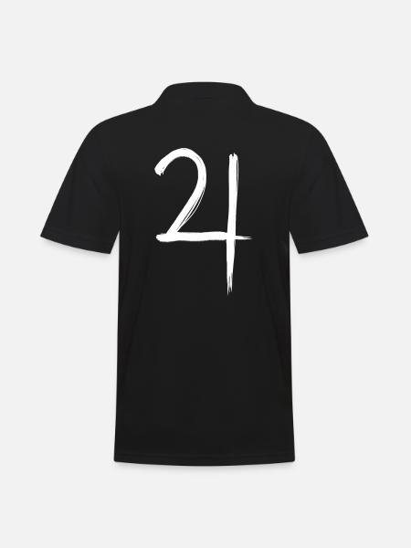Jupiter Astrology Symbol - Men's Polo Shirt - black