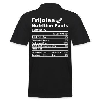 Frijoles - Polo Homme - noir - Dos - Kai (181cm)