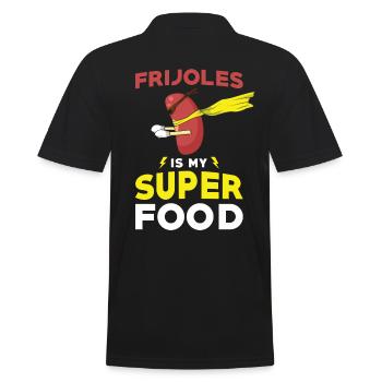 Frijoles - Polo Homme - noir - Dos - Kai (181cm)