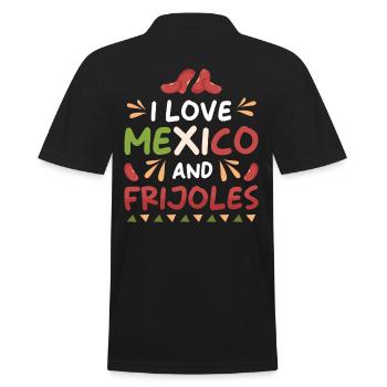 Frijoles - Polo Homme - noir - Dos - Kai (181cm)