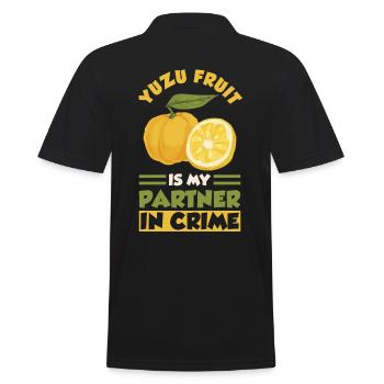 Yuzu Fruit Dicton - Polo Homme - noir - Dos - Kai (181cm)