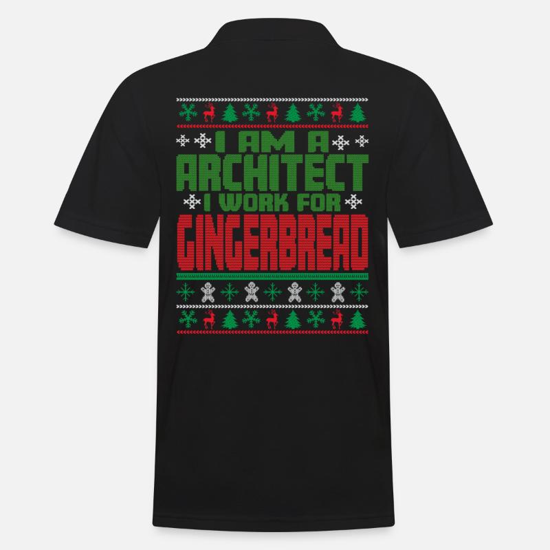 Dicton de Noël de l’architecte - Polo Homme - noir