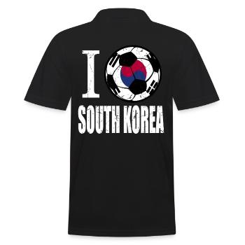 Corée du Sud de football - Polo Homme - noir - Dos - Kai (181cm)