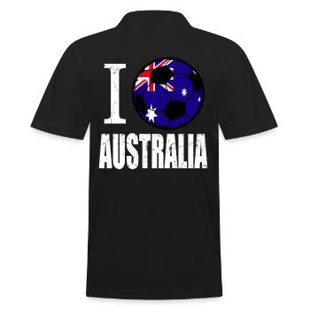 Football australien - Polo Homme - noir - Dos - Kai (181cm)