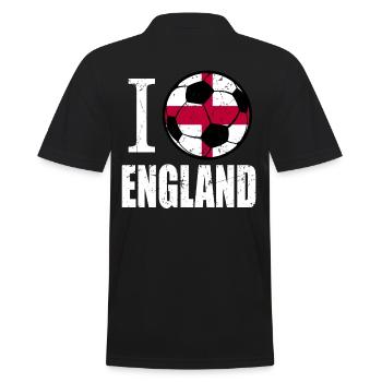 Angleterre de football - Polo Homme - noir - Dos - Kai (181cm)