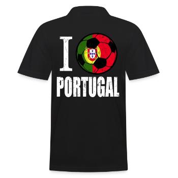 Portugal Football - Polo Homme - noir - Dos - Kai (181cm)