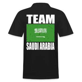 Équipe d’Arabie saoudite de football - Polo Homme - noir - Dos - Kai (181cm)