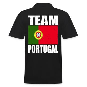 Équipe du Portugal de football - Polo Homme - noir - Dos - Kai (181cm)