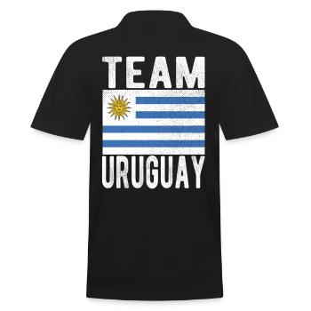 Drapeau de l’Uruguay - Polo Homme - noir - Dos - Kai (181cm)