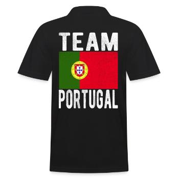 Drapeau du Portugal - Polo Homme - noir - Dos - Kai (181cm)