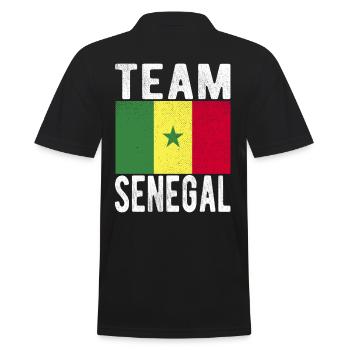 Drapeau du Sénégal - Polo Homme - noir - Dos - Kai (181cm)
