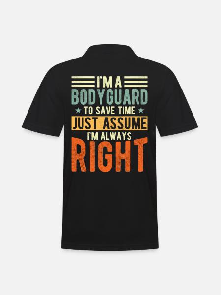 Bodyguard - Men's Polo Shirt - black