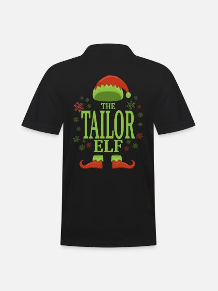 Schneider Christmas Elf - Men's Polo Shirt - black