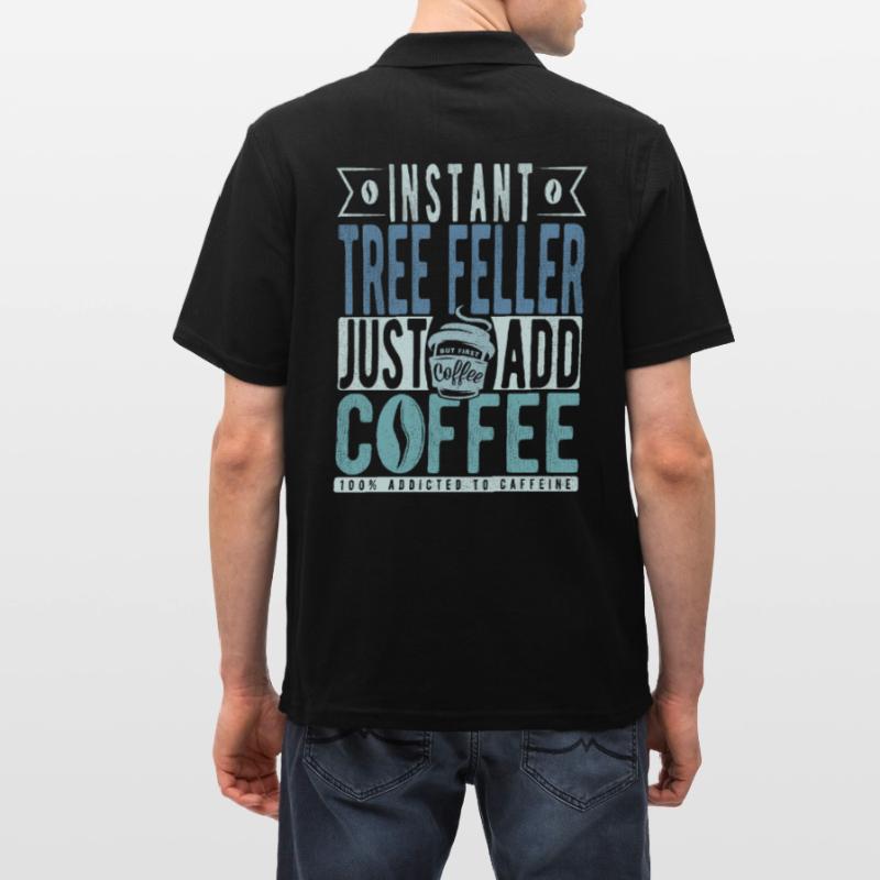 Baum Faller café dicton Polo Homme