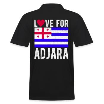 Adjara Souvenir - Polo Homme - noir - Dos - Kai (181cm)