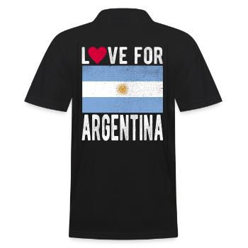 Argentine Souvenir - Polo Homme - noir - Dos - Kai (181cm)