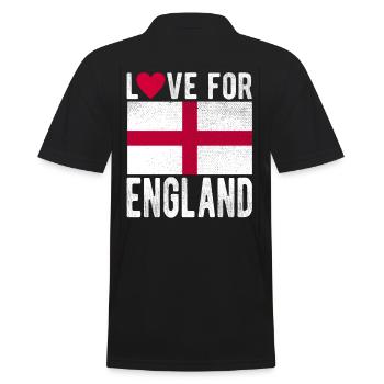 Angleterre Souvenir - Polo Homme - noir - Dos - Kai (181cm)