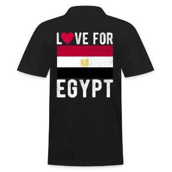 Egypte Souvenir - Polo Homme - noir - Dos - Kai (181cm)