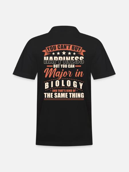 Biology Degree - Men's Polo Shirt - black