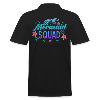 Groupe Mermaid - Polo Homme - noir - Dos - Kai (181cm)