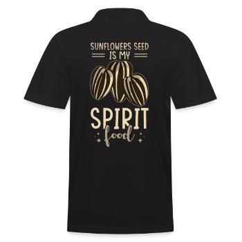 Tournesol - Polo Homme - noir - Dos - Kai (181cm)