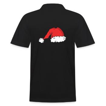 Chapeau de Père Noël Chapeau de Père Noël - Polo Homme - noir - Dos - Kai (181cm)
