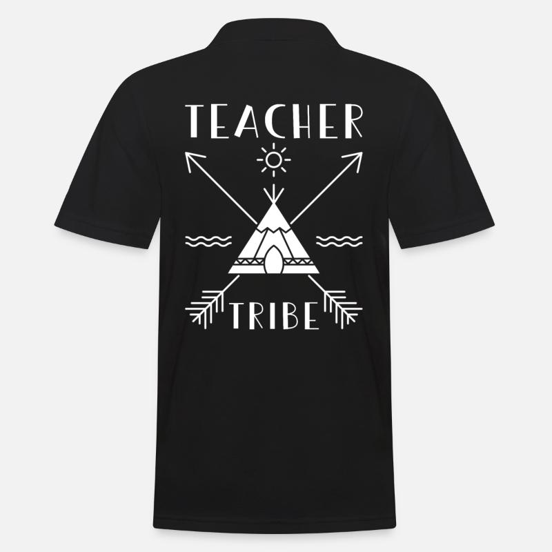 Conception de groupes d’enseignants - Polo Homme - noir