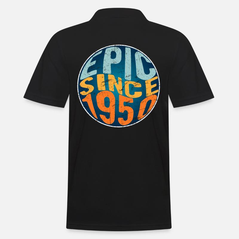 Epic since 1950 - Men's Polo Shirt - black