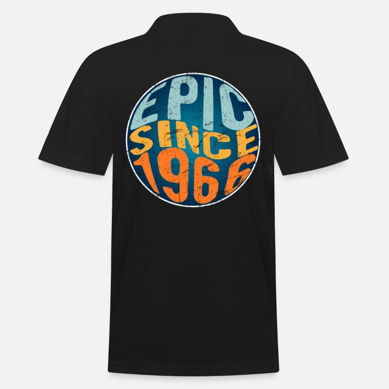 Episch Seit 1966 - Männer Poloshirt - Schwarz