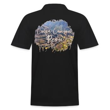 Colca Canyon Pérou Souvenir - Polo Homme - noir - Dos - Kai (181cm)