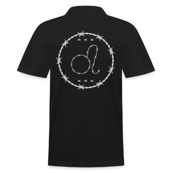 Signe du zodiaque Lion - Polo Homme - noir - Dos - Kai (181cm)