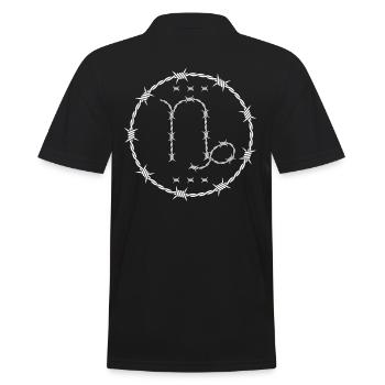 Signe du zodiaque du Capricorne - Polo Homme - noir - Dos - Kai (181cm)