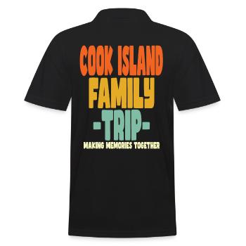 Vacances en famille aux îles Cook - Polo Homme - noir - Dos - Kai (181cm)