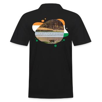Souvenir de Ranthambore Inde - Polo Homme - noir - Dos - Kai (181cm)