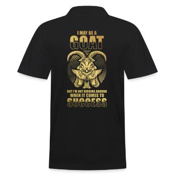 Horoscope astrologique du signe du zodiaque du Capricorne - Polo Homme - noir - Dos - Kai (181cm)